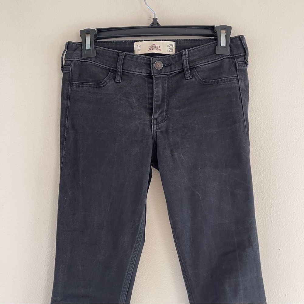 Hollister Jean Legging Black Pants